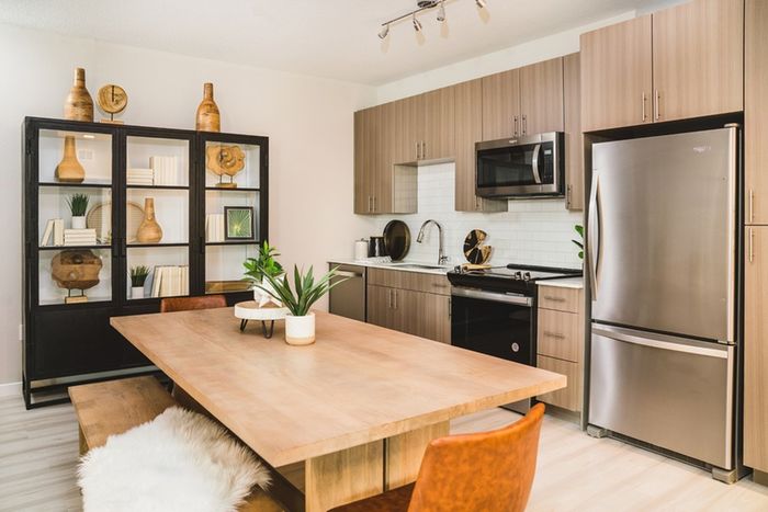 Contemporary Kitchen | Modera Creative Village | Apartments in Orlando, Florida