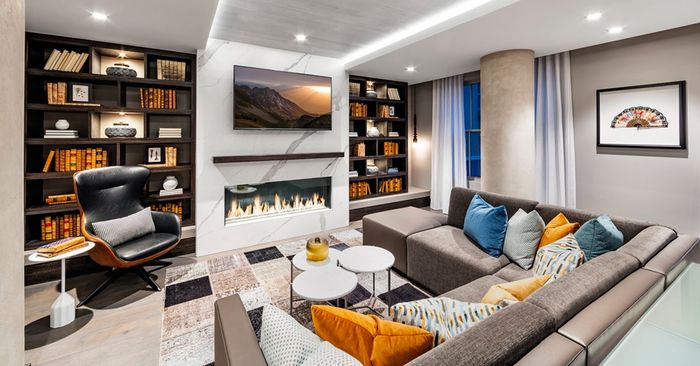 Image of resident amenity space at Verso Founders Row