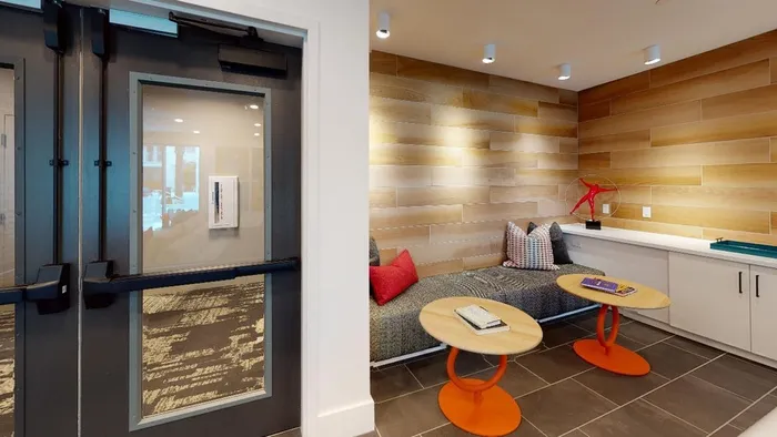 Co-Working Space with Multiple Seating Areas at Modera Creative Village apartments