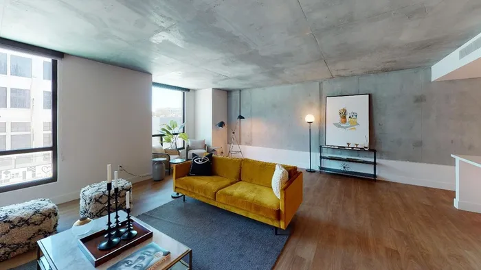 Oversized Windows for Plentiful Natural Light  at Modera Rincon Hill apartments.