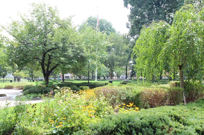 Lush greenery and gardening at Speedwell Lake Park