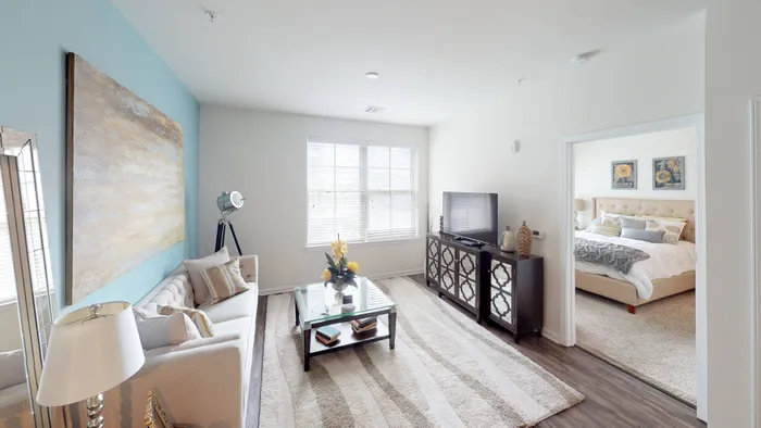 Open concept living spaces