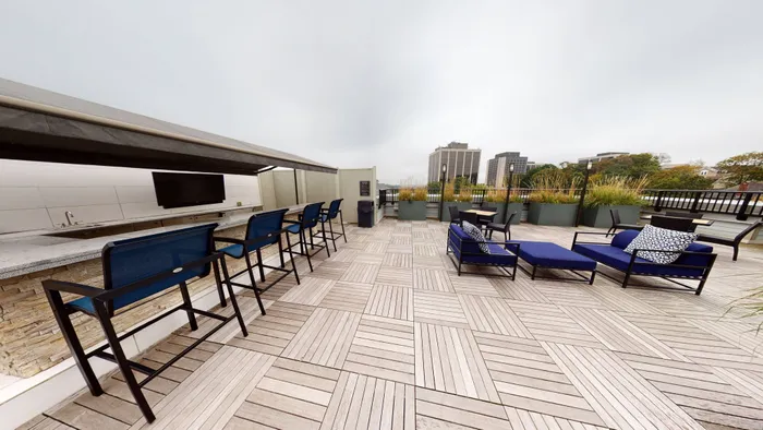 Rootop Deck Overlooking Morristown