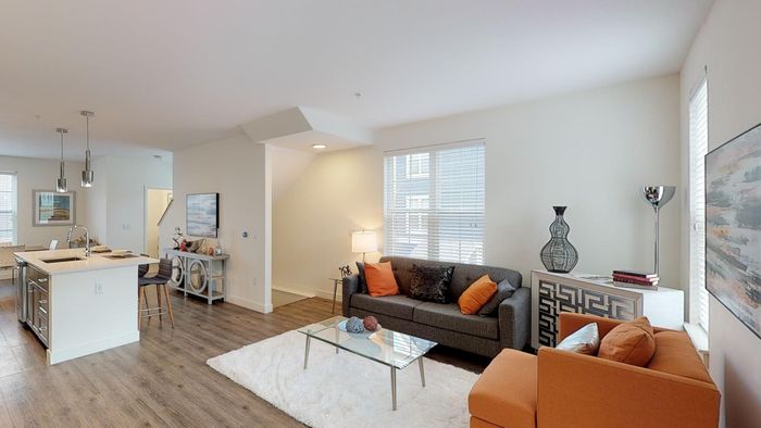 Modern one-, two- & three-bedroom apartment homes at Modera Needham Apartments.