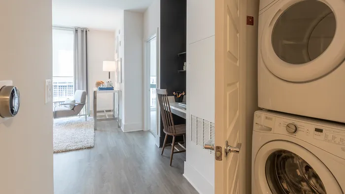 In-Home Full-Size Stackable Washer and Dryer