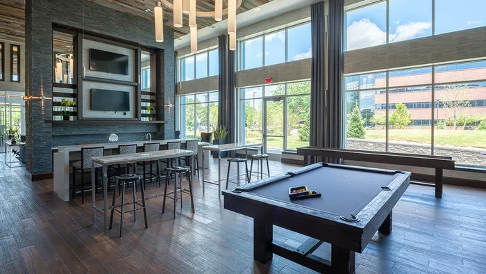 Gaming Area with Billiards Table