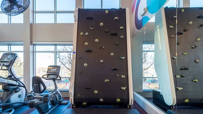 Rock Wall in Gym