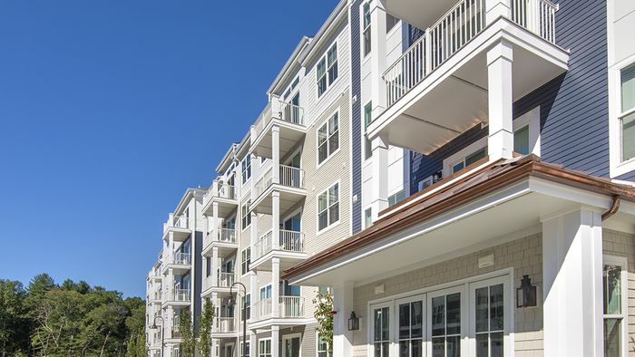 Bring the Outdoors in Via Our Private Balconies at Modera Needham Apartments