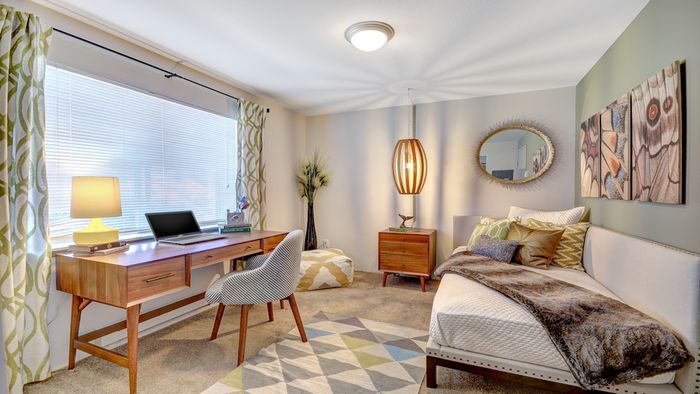 Spacious Bedroom with Oversized Window