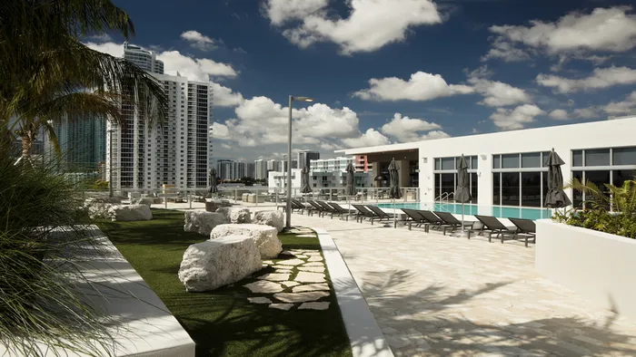 Rooftop Deck with Lounge Seating
