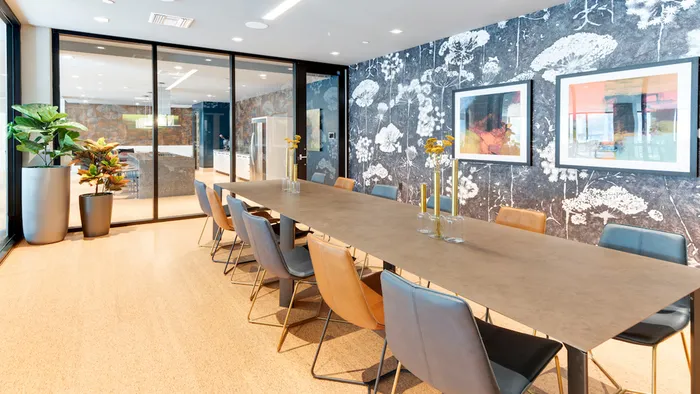 Private dining area for events in Clubroom
