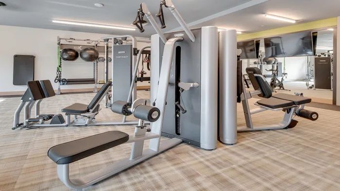 Fitness center with Machines