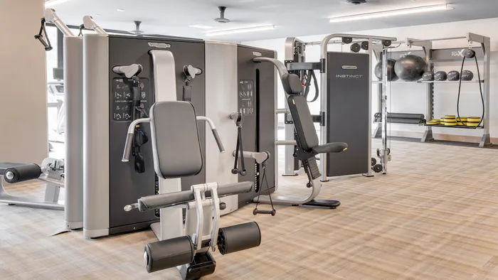 Fitness Center with Machines