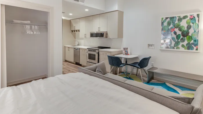 Studio Home with Dining Area and Kitchen