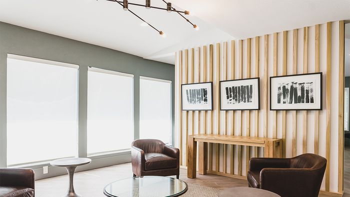 Clubroom seating area