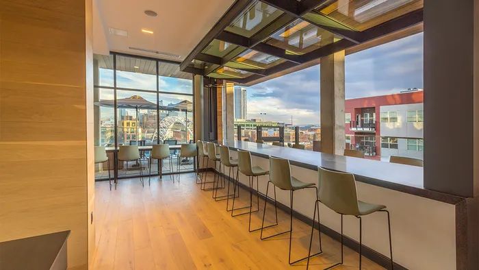Take in the scenic views from our Clubhouse