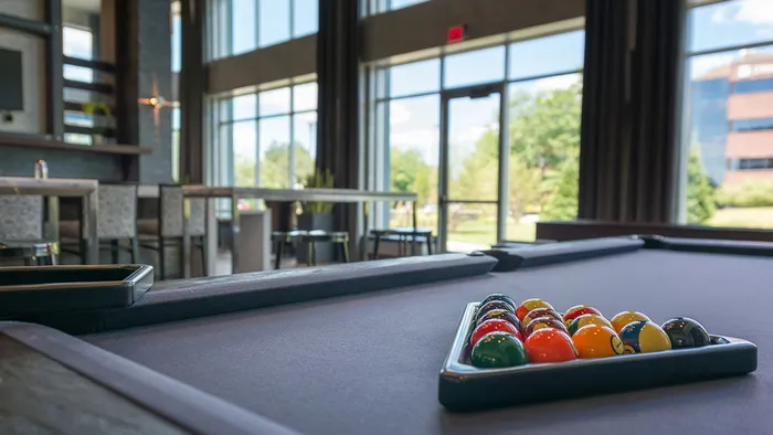 Billiards Table and Gaming Area