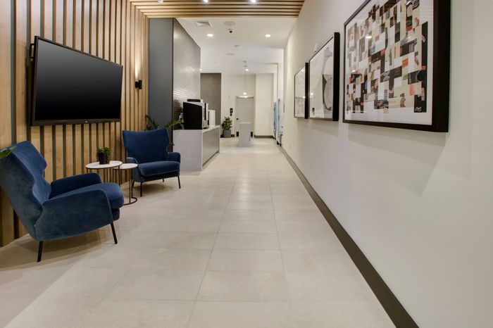 gourmet Coffee bar at modera berkeley heights apartments in new jersey