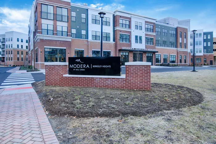 modera berkeley heights sign at modera berkeley heights apartments in new jersey
