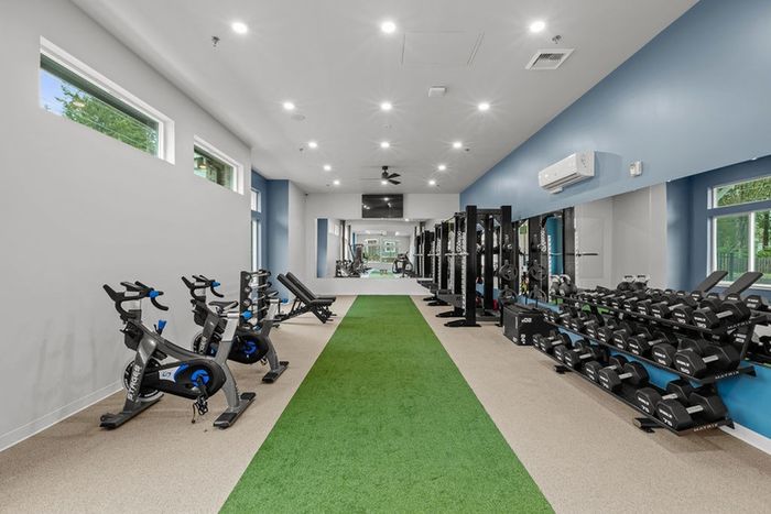 Indoor HIIT inspired fitness center