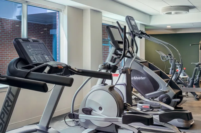 cycling machines in fitness center