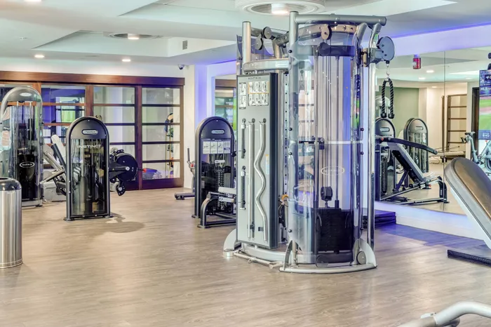 newly redesigned fitness center