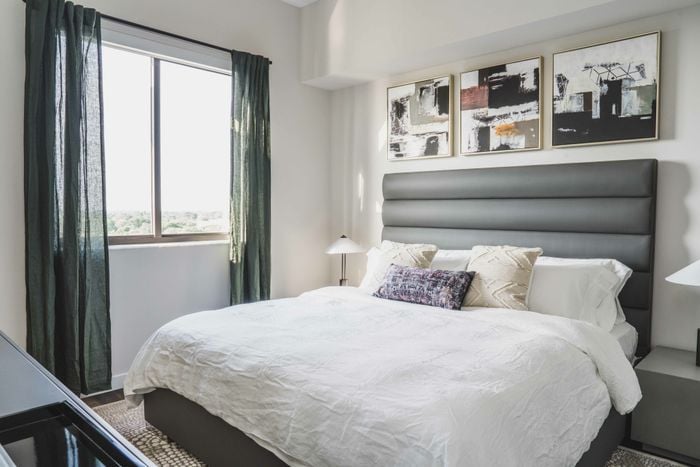 Spacious bedrooms with plenty of room for a king bed