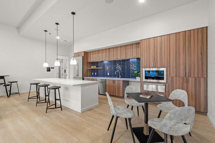 community kitchen area