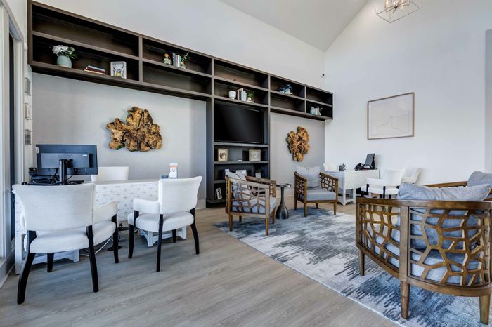 Interior of clubhouse featuring lounge style seating perfect for hosting