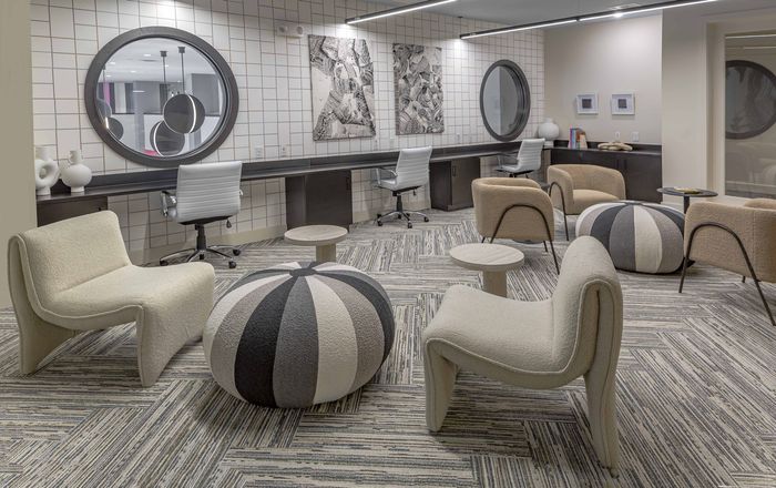 collaborative coworking spaces available with complimentary high-speed Wi-Fi