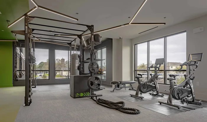 club-quality fitness center with all the equipment you need