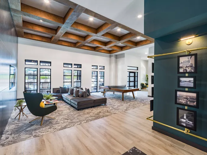 Welcome home to Modera Georgetown in our spacious leasing and community rooms