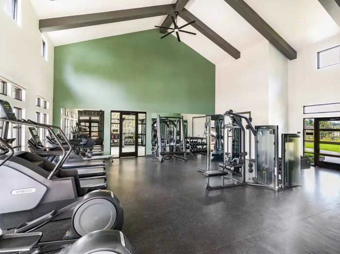 State-of-the-art fitness center