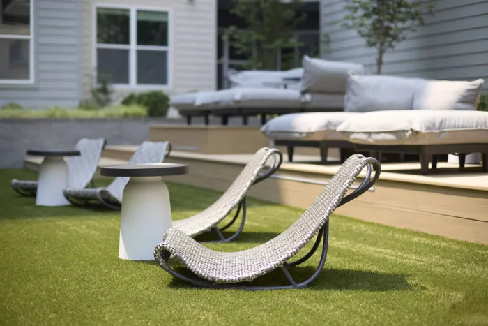 outdoor entertainment spaces