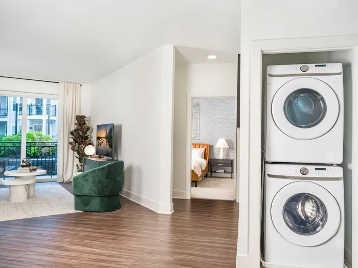 in unit stackable laundry units