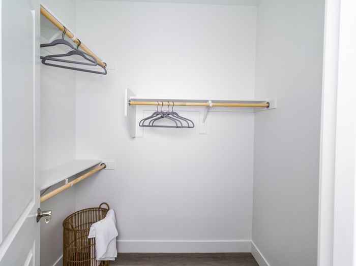 oversized closet with built in shelving at amavi aster ridge single family homes for rent in phoenix az