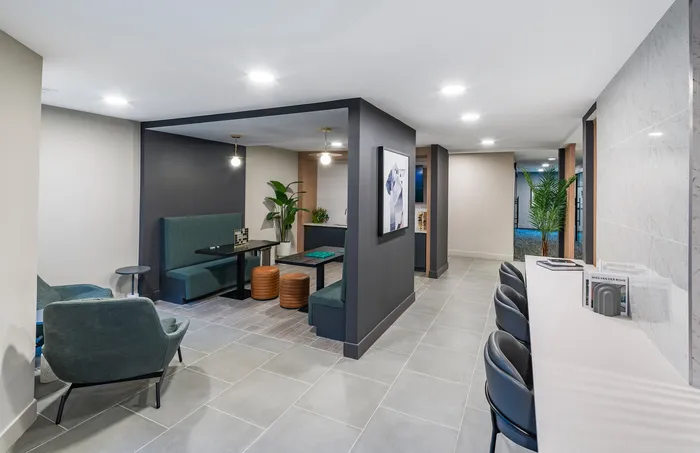 Modera Montville lobby area