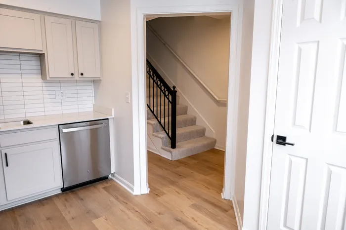 Townhome Kitchen Entrance | Apartments in Kansas City, MO | Union Hill