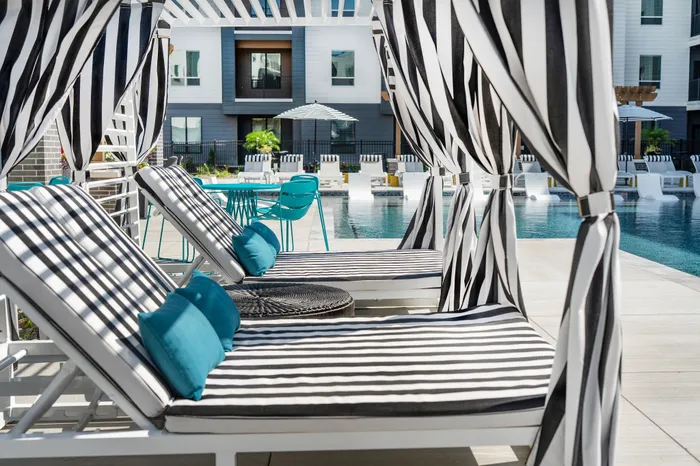 Shaded Cabanas