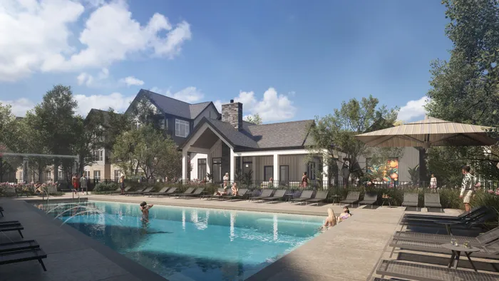Pool and clubhouse