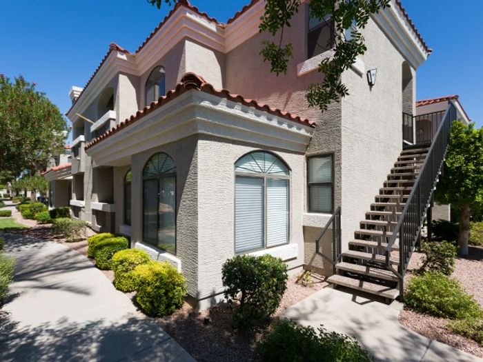 Exterior Apartment Building View Of Montero @ Dana Park Apartments in Mesa, AZ