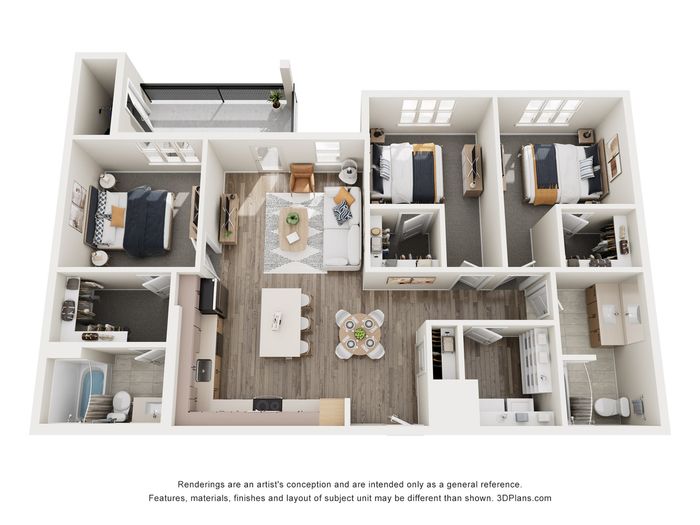 C2 - 3x2 Floorplan