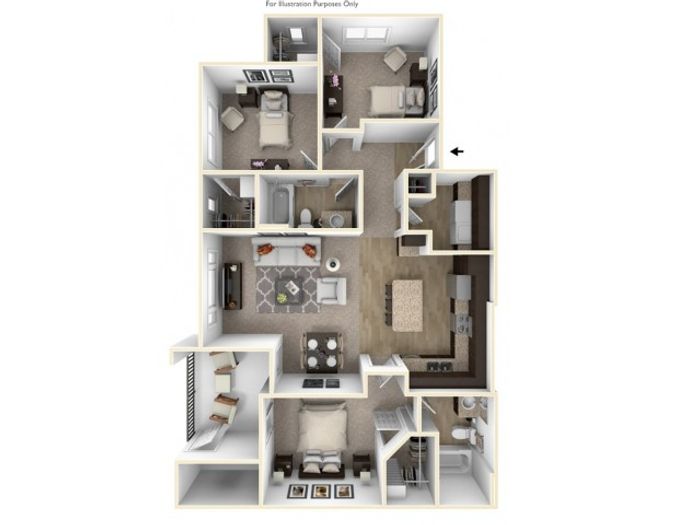 Three Bedroom