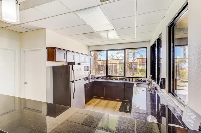 Leasing Office Kitchen
