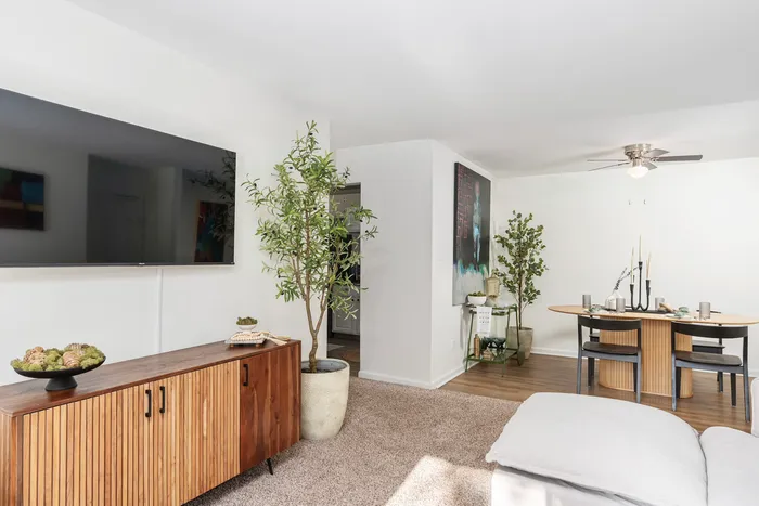 Living Room & Dinning Area