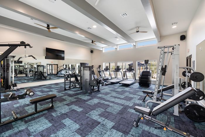 Fitness Center with Free Weights and Cardio