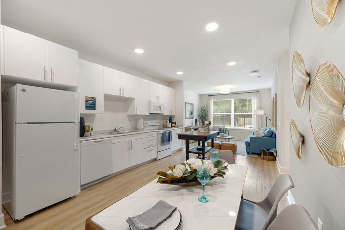 Kitchen & Living Room