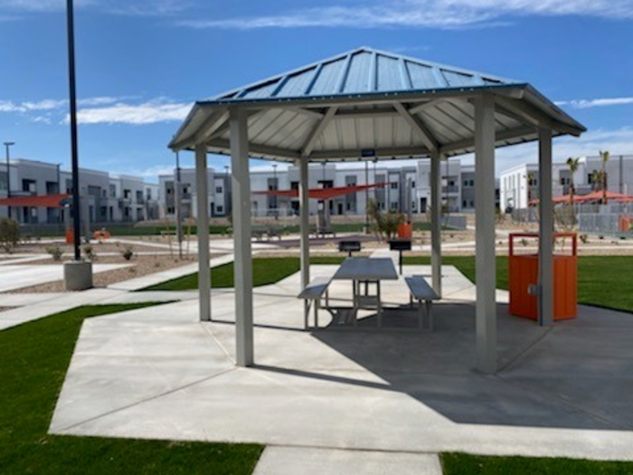 Courtyard Cabanas