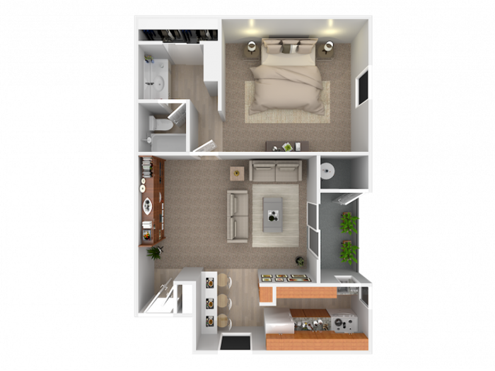 one bedroom one bath