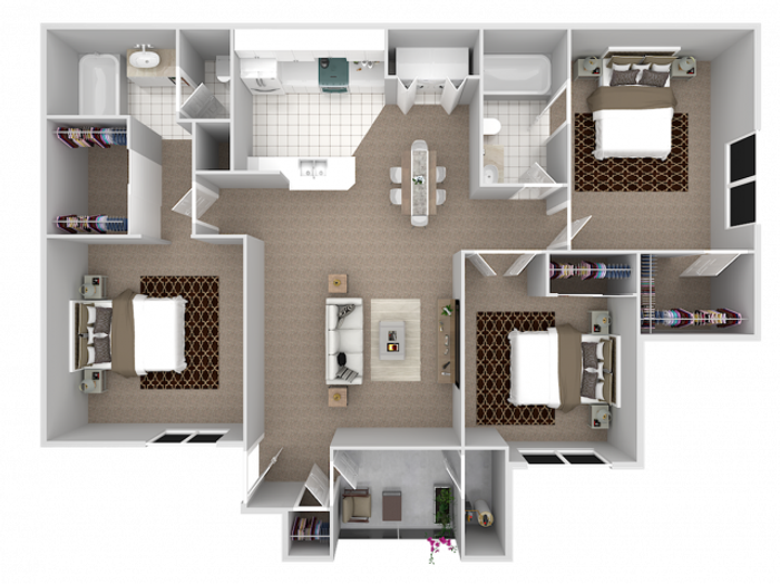 3 Bedroom 2 Bath